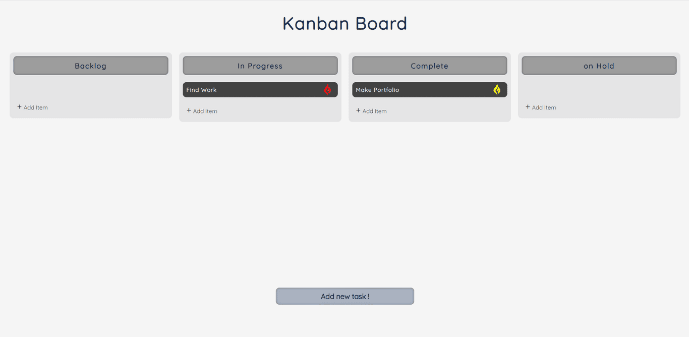 Kanban-Board